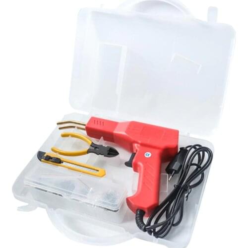 Plastics Welder Garage Tools Hot Staplers Machine Staple PVC Repairing Machine Car Bumper Repairing Hot Stapler Soldering Iron