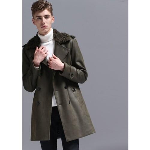 Asstseries Mens Fur Coats