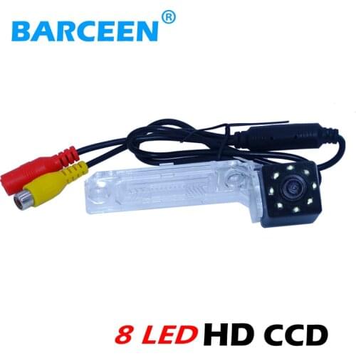 Auto car back up camera bring 8 led with night vision function +water-proof for Volkswagen PASSAT B5/Jetta/Touran/Caddy