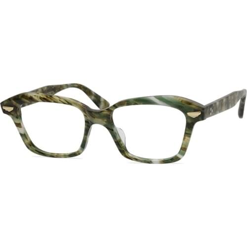 Belight Optical Women Men Italy Acetate Cat Eye Retro Vintage Prescription Eyeglasses Optical Spectacle Frame Eyewear 9540