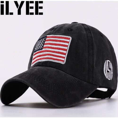 New Unisex USA National Flag Embroidery Baseball Cap for Men Women Snapback Hat Bone Army American Dad Hats Gorras De Hombre