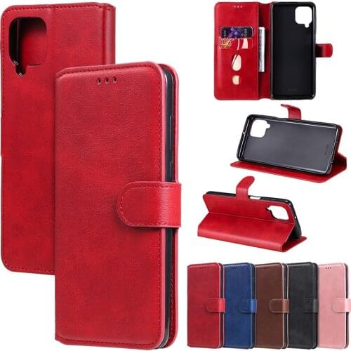 Wallet Case For OPPO F17 F15 A8 A31 A91 A15S Reno 4 Lite 4F 2F 2Z Realme V5 Magnetic Cover With Card Slots [TPU Interior Case]