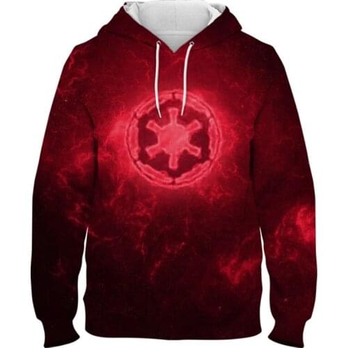 Star Wars Empire Logo Hoodies Child Autumn New 3D Print Cool Mens hoodie Casual Women Hooded sweatshirts Fashion Kids Pullover