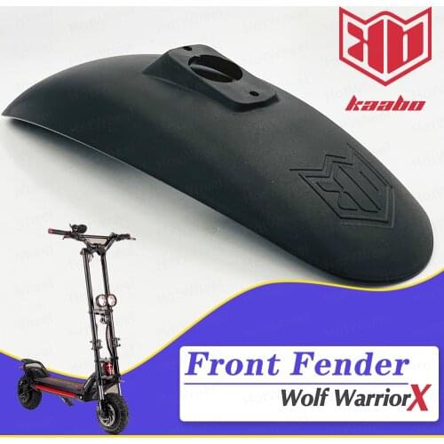 Kaabo Wolf X Front Fender Mudguard Protective 10inch Electric Scooter Spare Parts Accessories Black