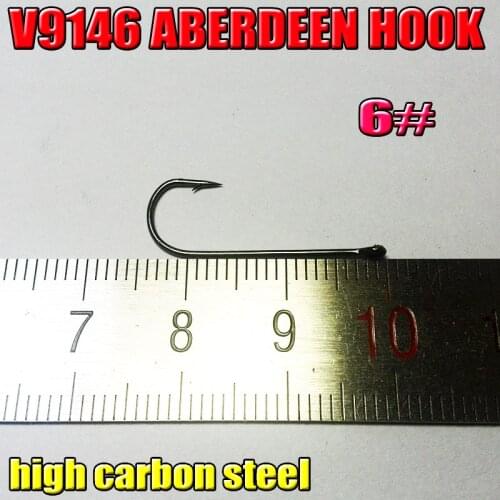2016HOT fishing ABERDEEN hooks size:6# high carbon steel number 200pcs/lot professional production and processing