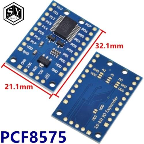 GREAT IT 1PCS PCF8575 IO Expander Module I2C To 16IO Integrated Circuits For arduino