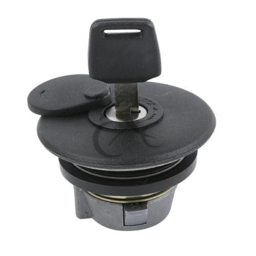 Motorcycle Black Fuel Gas Tank Cap Cover Lock Key For Yamaha FZR600 FZR400 FZ250 All Year