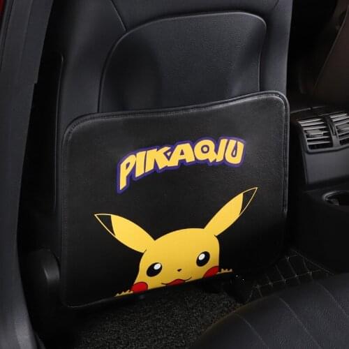 2021 May new Cartoon car seat back kick pad Childrens backrest anti-dirty pad Car rear protection pad