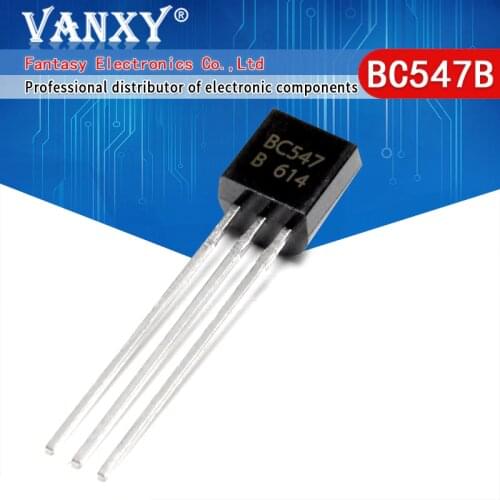 100PCS BC547B TO-92 BC547 TO92 547B new triode transistor
