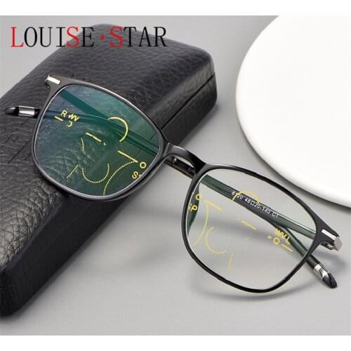Presbyopic Glasses Male Far And Near Dual-use uUtra-Clear Automatic Change Dual Focus Female Progressive Multi-Focus Hyperopia