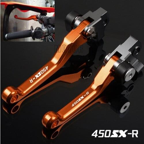 For 450SX-R 2005-2018 2016 2017 450 SX-R SXR SX R CNC Motorcycle DirtBike Dirt Pit Bike Motocross Pivot Brake Clutch Levers