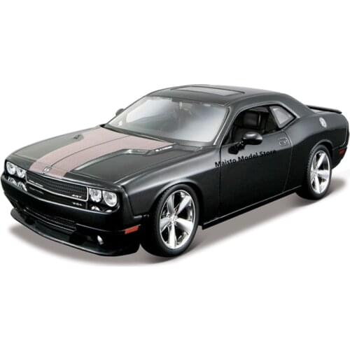 Maisto 1:24 2008 Dodge Challenger SRT8 Assemble Model kits Assembly line die-cast precision model car Model collection gift