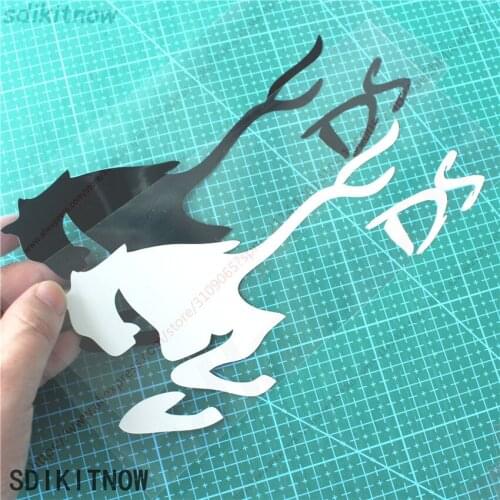 Horse Run Cool Sports Sticker Racing Windows Decal Car Styling For citroen DS 2 3 4 5 6 7 DS2 DS3 DS4 DS5 DS6 DS7 accessories