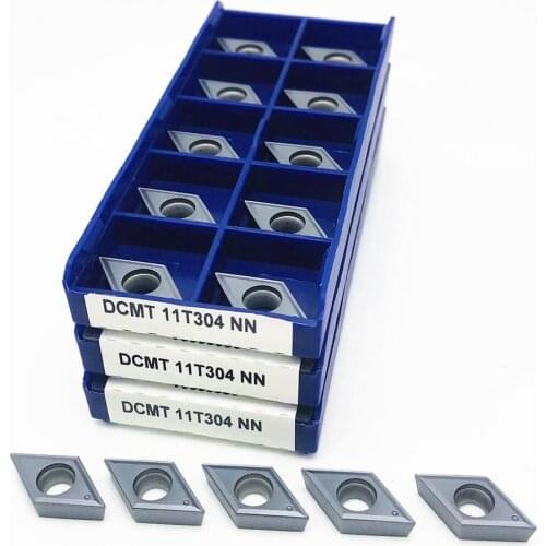 Turning insert DCMT11T304 NN LT10 Internal carbide insert CNC cutting tool DCMT 11T304 lathe parts tool DCMT turning tool