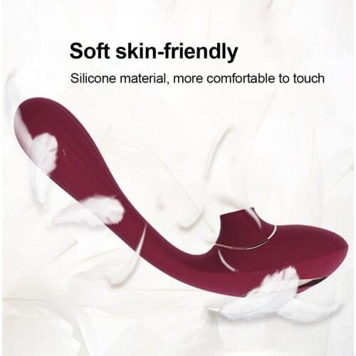 Waterproof Clitoris Sucking Oral Tongue Simulator Vibrator Wand Women Sex Toy 10 Frequency Waterproof Comfortable Vibrator