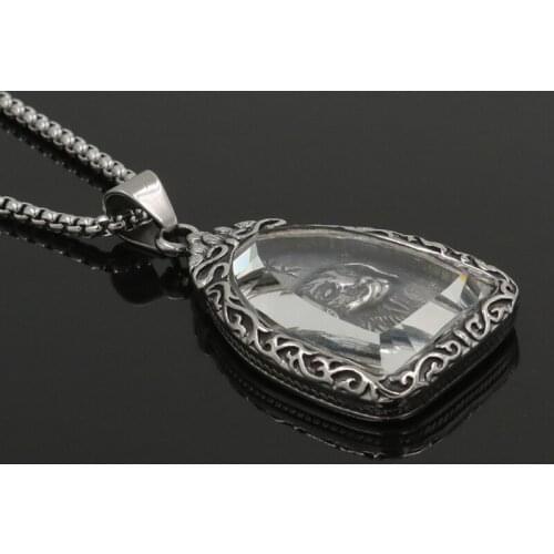 1 2018 Chinese zodiac signs Personalized Silver Dog Tag Pendant Necklace for Men Women Stainless Steel Male Vintage Dog Jewelry