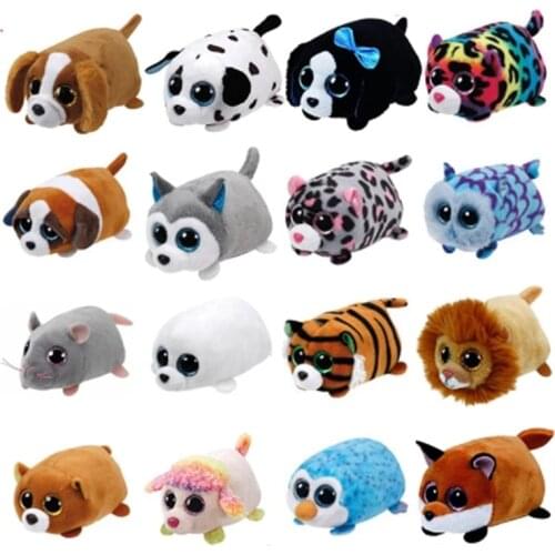 10CM Ty Beanie Boos Big Eyes Phone Wipe Mini Sequins Unicorn Puppy Mouse Stackable Screen Clean Doll Plush Toy Kid Birthday Gift