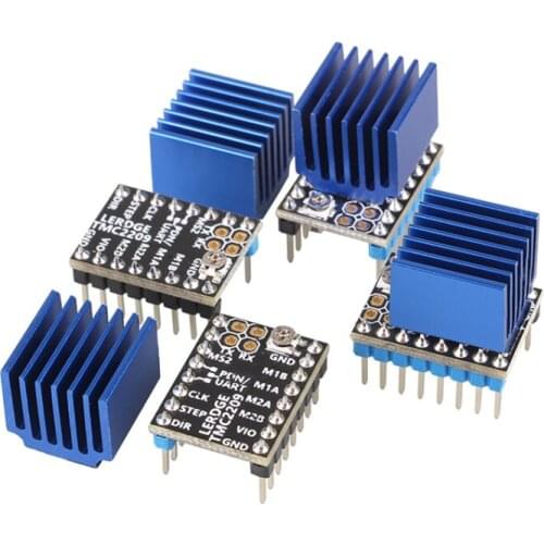 1Pcs 3D printer accessory tmc2209 drives high current and high subdivision to replace 2208a4988 lv8729 module