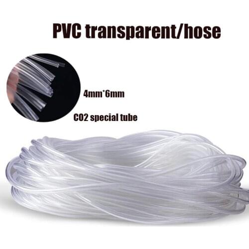 Aquarium CO2 system equipment accessories CO2 oil resistant high pressure fish tank special pipe PU pipe inner diameter 4-6mm