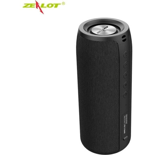 ZEALOT S51 Portable bluetooth Speaker 5W TWS Stereo Super Bass Speakers IPX5 Waterproof Outdoor Loudspeaker Speaker
