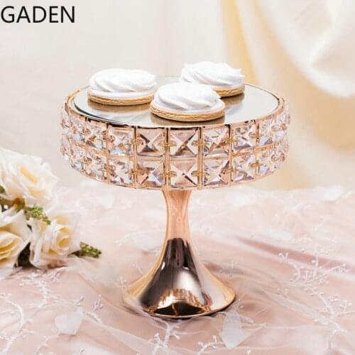 Dessert Table European Style Wedding Cake Stand Dessert Stand Wedding Decoration Party Tray Tall Pastry Display Stand Tray Stand