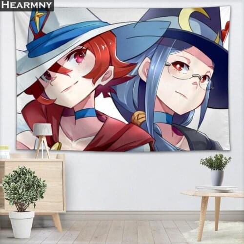 Little Witch Academia Tapestry Wall Hanging Decor Tapestry Show Piece For Home Decoration Camping Tent Travel Sleeping Pad