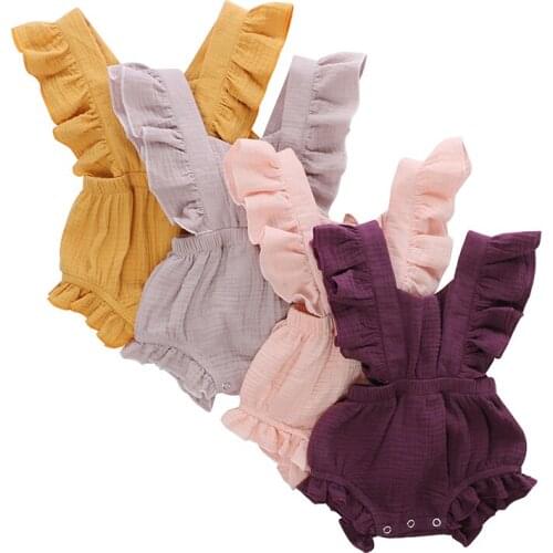 Kaiya Angle Soft Summer Toddler Baby Clothes Girl Colors Newborn Infant Butterfly Romper Dress Onesie Outfit New Bodysuit Baby