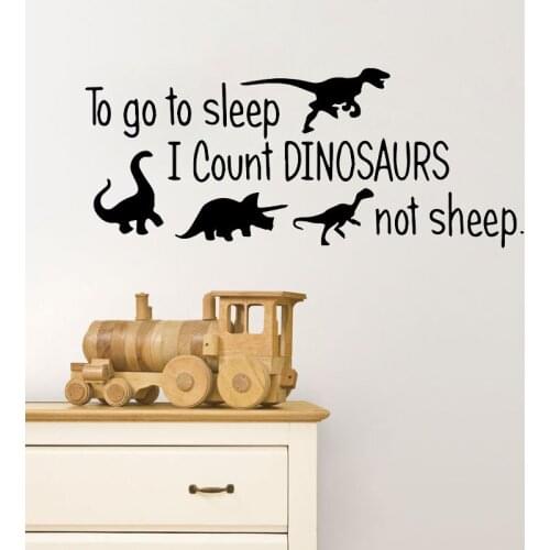 Dinosaur Wall Sticker Home Decor For Kids Children Room Living Room Bedroom Wall Decals Art Murals Nursery Decoration Poster