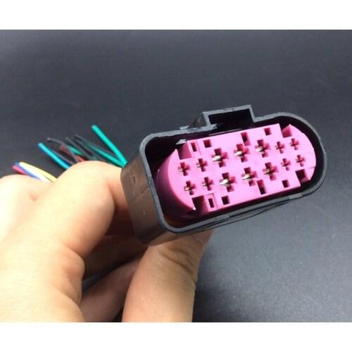 Original used second hand for Ford Mondeo edge focus fiesta Porsche headlight connector harness plug housing