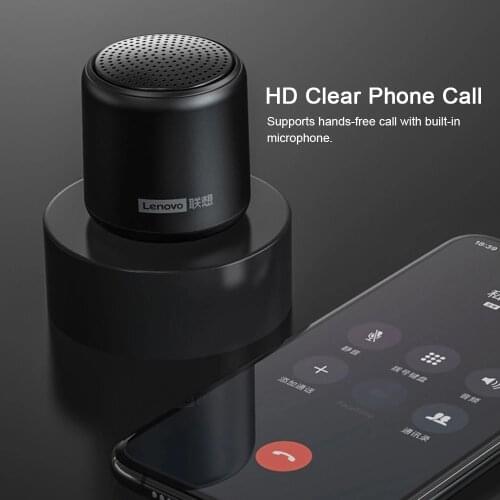Lenovo L01 Mini Wireless Bluetooth 5.0 Speaker Outdoor Portable 3D Surround Subwoofer Small Large Volume High Sound Quality