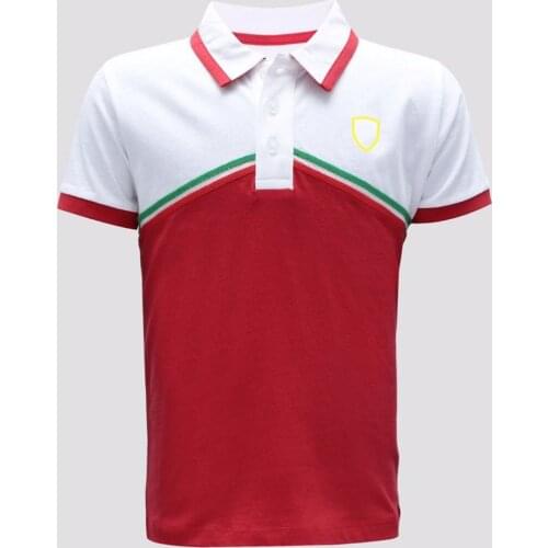 2021F1 Formula One Polo Shirt Sports Casual Short Sleeve Lapel Tee Can Be Customized