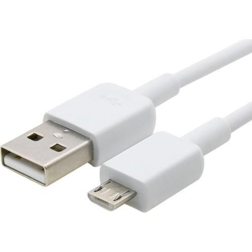 USB cable micro usb 2.0 to usb2.0 data and 2A fast charging cable for Andriod mobile phone and tablet 1m white color