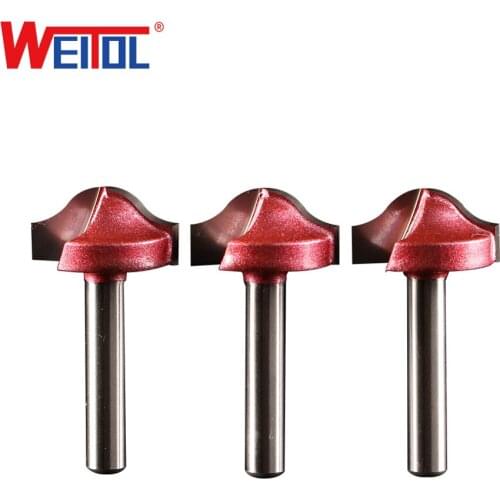 WeiTol 1pcs Type 16 6mm Woodworking Router Bit Woodworking Milling Cutter Router Bit Cutter Bit Milling Tools End Mill