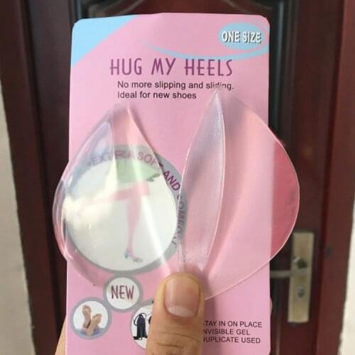 1Pack New Arrivals Non Slip Pedicure Foot Care Massager Silicone Gel Shoe Heel Protectors