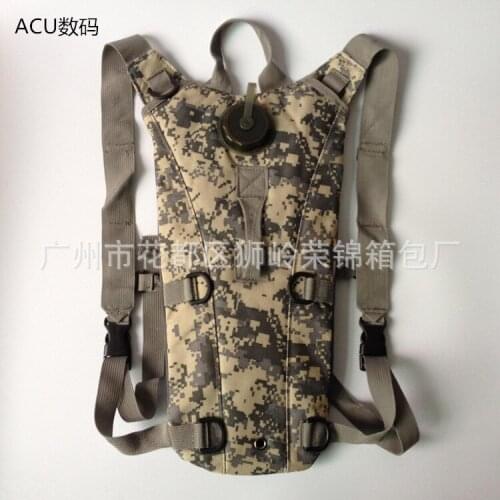 20sets/lot 3L TPU Hydration System Bladder Water Bag Pouch Backpack Woodland Hiking Climb