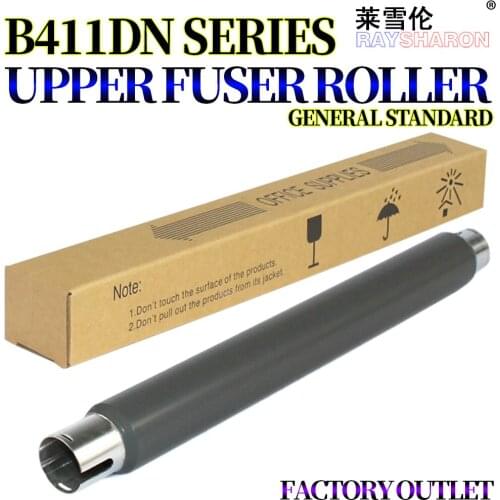 4X Upper Fuser Heat Roller For Use in OKI B411dn B412dn B431dn B432dn B512dn 411 412 431 432 512