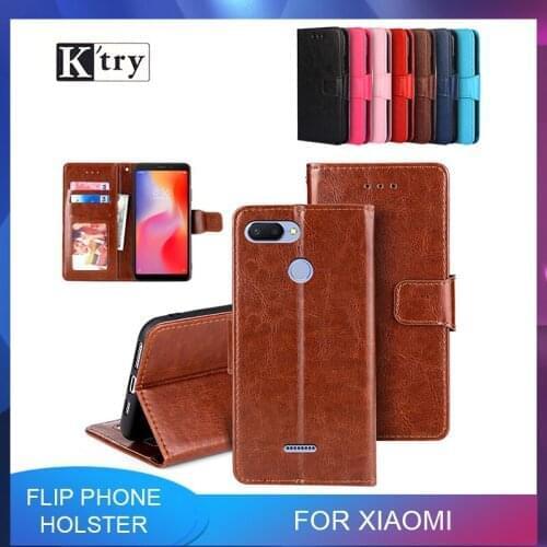 Flip leather case For Xiaomi Redmi NOTE 2 3 4 4X 5A Prime 6 7 8 Pro 8T Y1 Lite Case Wallet Card Phone Cover An-ti Stand Shell