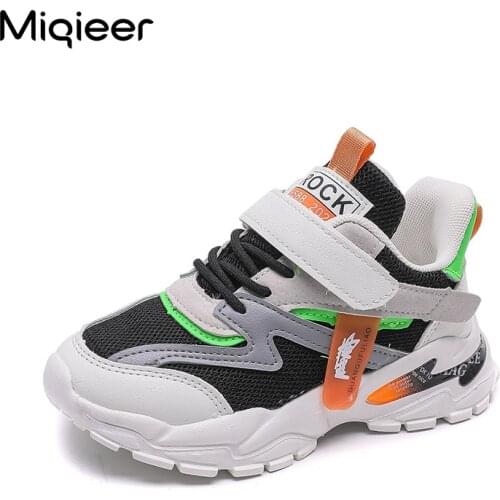 Children Shoes Kids Breathable Air Mesh Soft Non-slip Sneakers Boys Sports Running Shoes Spring Autumn Girls Casual Sneakers