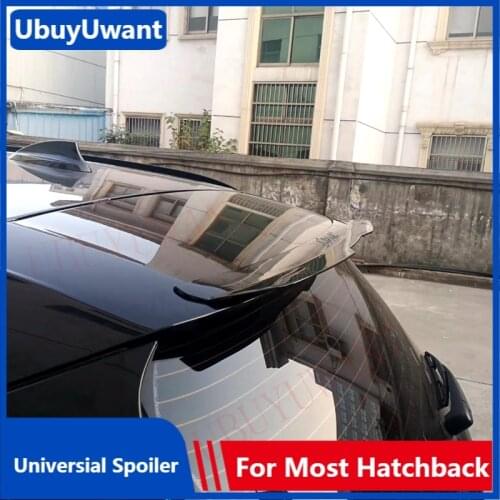For 2014-2018 BMW X5 F15 Rear Roof Spoiler Car Rear Wing Universal Lip Spoiler For BMW F20 X1 E87 E84 VW POLO PLUS MK5 GTI MK4