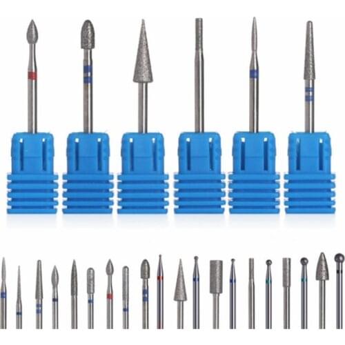 Nail Drill Bit Set milling Cutter for Manicure Polish Machine Set electric manicure mill for manicure Cutter nails