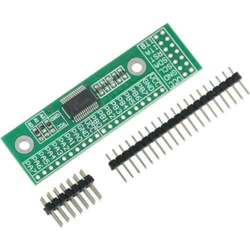 MCP23017 I2C Interface 16bit I/O Expansion Board Module Pin Board IIC to GIPO Converter 25mA1 for Arduino