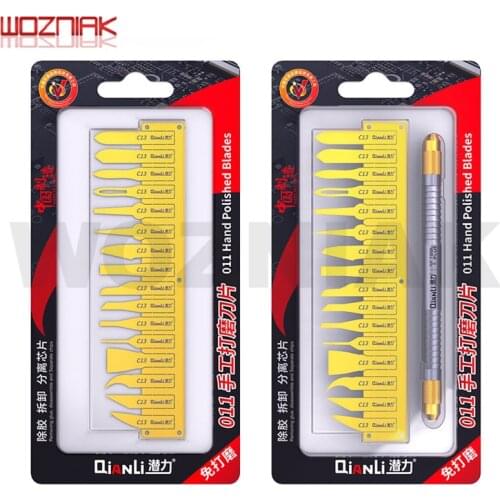 Qianli 011 IC CPU Glue Remover Multifunctional Solder Paste Cleaning Scraping Pry knife for Motherboard BGA Repair