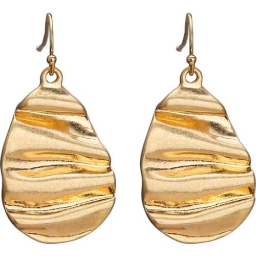 Fashion Statement Earrings 2020 Big Geometric Round Earrings For Women Hanging Dangle Earrings Drop Earing Modern Female Jewelry