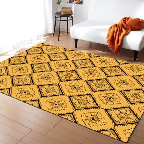 Fashion Modern Carpets Geometric Pattern Bedroom Area Rugs Living Room tea table Carpet Parlor Tapete Decorative Floor Mat