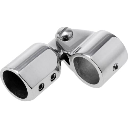 MARINE YACHT BOAT STAINLESS STEEL 1” EYE END CAP FOR BIMINI TOP FITTING