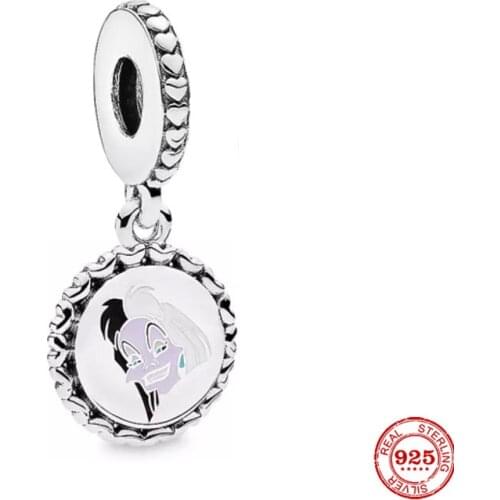 New Original Silver Color Round Dangle Diy Bead Fit European Pandora Charms Bracelet Bangles Jewelry Diy Accessories P695