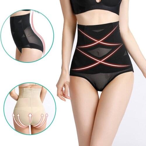 New Women High Waist Trainer Control Panties Tummy Belly Slimming Body Shapers Shapewear Girdle Underwear Waist Trainer Panties