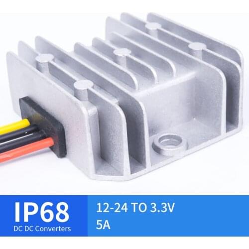 DC DC 12-24V TO 3.3V 5A Step-Down Converter for Automotive Solar Voltage Regulators