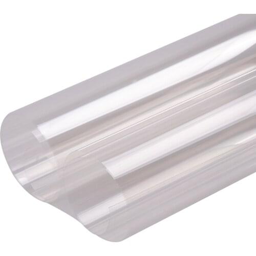 Sunice 8mil Clear Safety window Film Self adhesive PET Protective window glass Film Glass Shatter Resistant Tint 1.52x30m/Roll