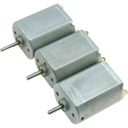 Mini 130 Motor DC 3V 4.5V 20000RPM High Speed Strong Magnetic Full Metal Tiny Motor For Racing Car Boat Toy Hobbies Smart Model